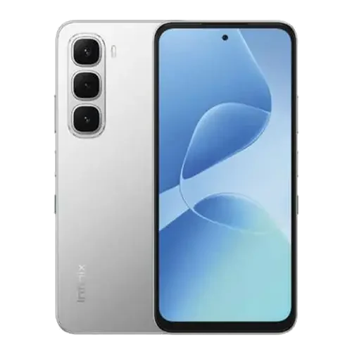 Infinix Hot 60i in Titanium Silver