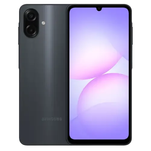 Samsung Galaxy A07 in Black