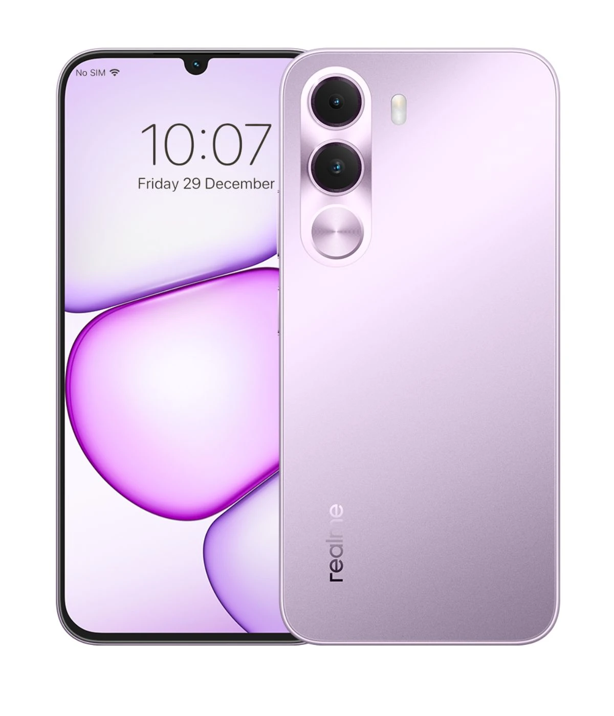 Realme C100i in Dawn Purple