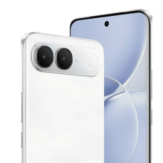 Vivo V80 Lite 5G in Silk White